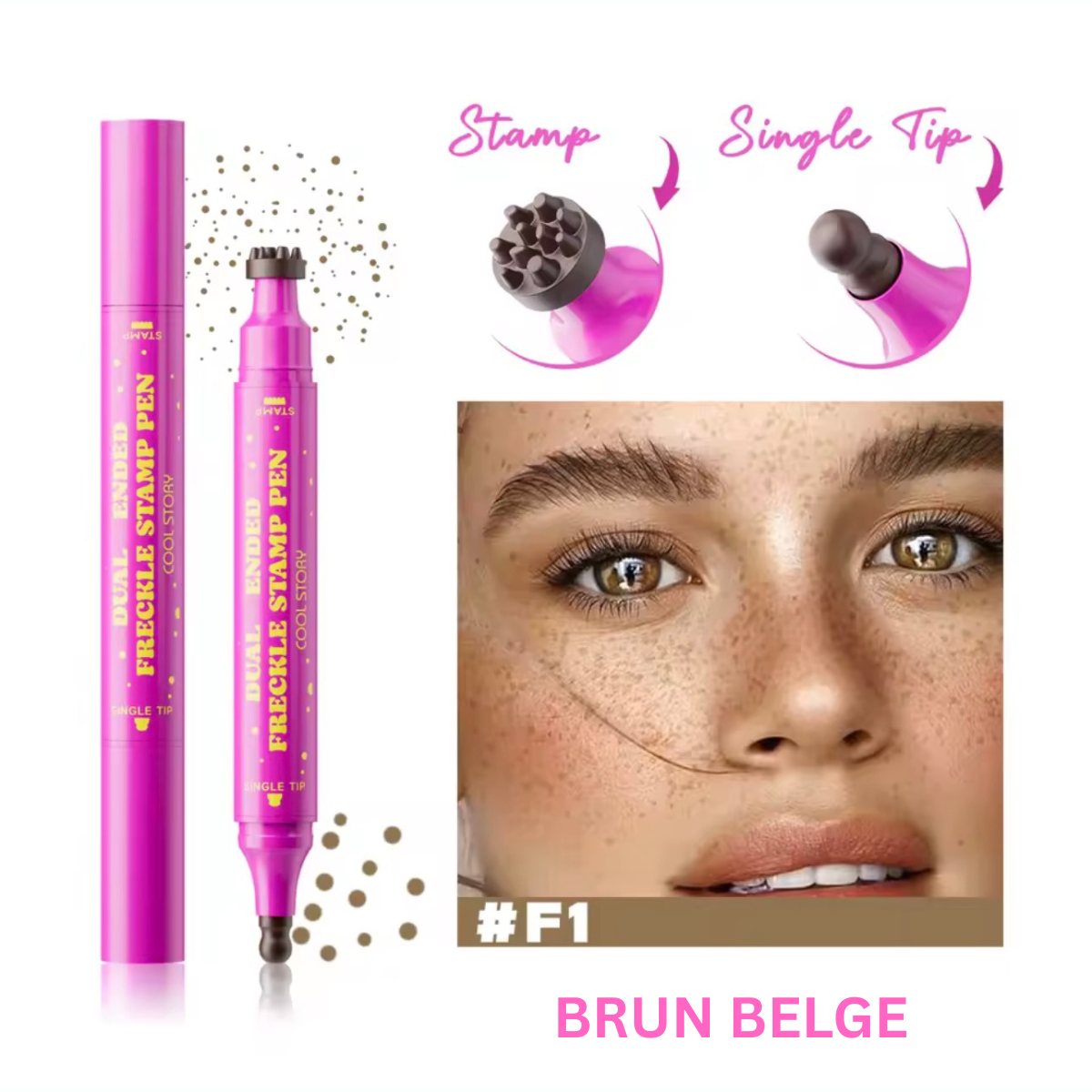 Stylo‑DotMe – Taches de rousseur naturelles