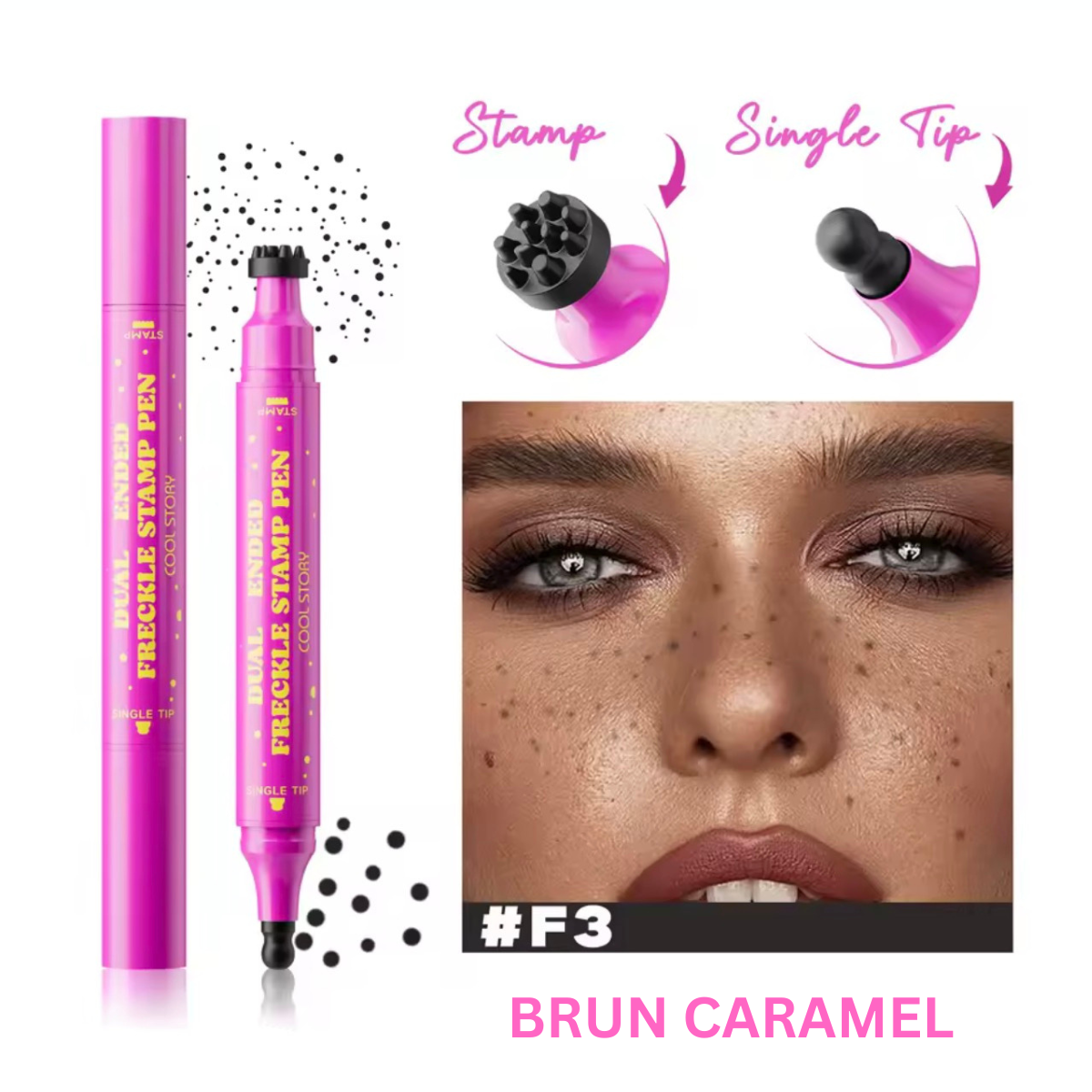 Stylo‑DotMe – Taches de rousseur naturelles