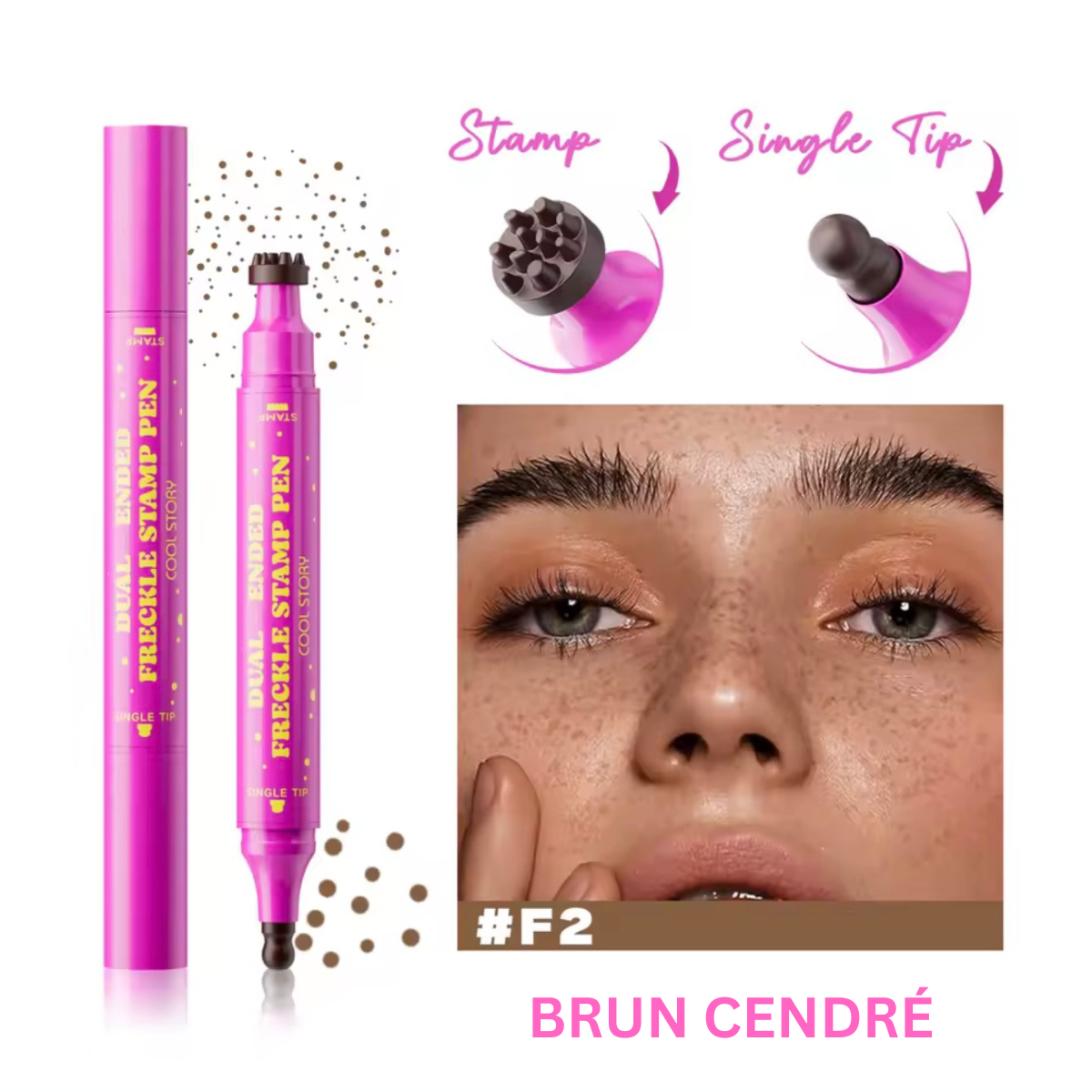 Stylo‑DotMe – Taches de rousseur naturelles