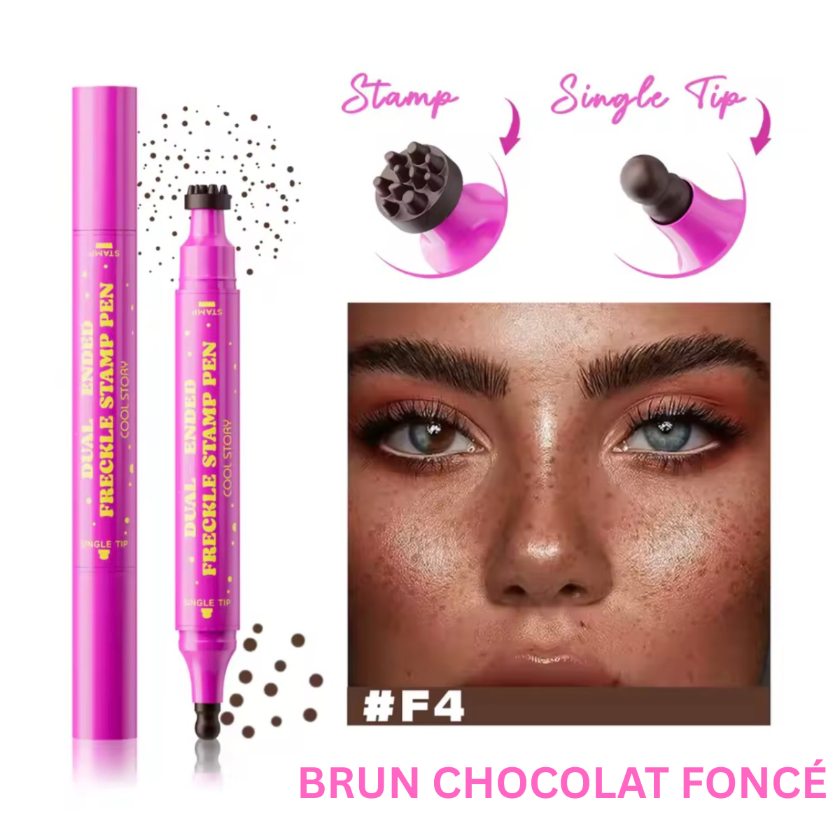 Stylo‑DotMe – Taches de rousseur naturelles
