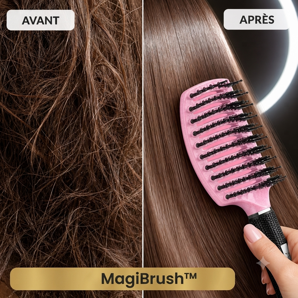 MagiBrush™ Démêlante Anti-Casse