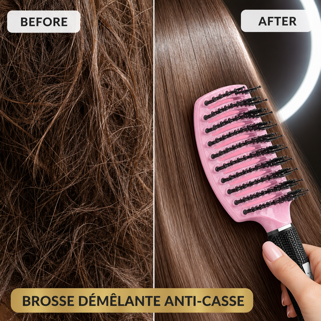 Brosse Démêlante Anti-Casse